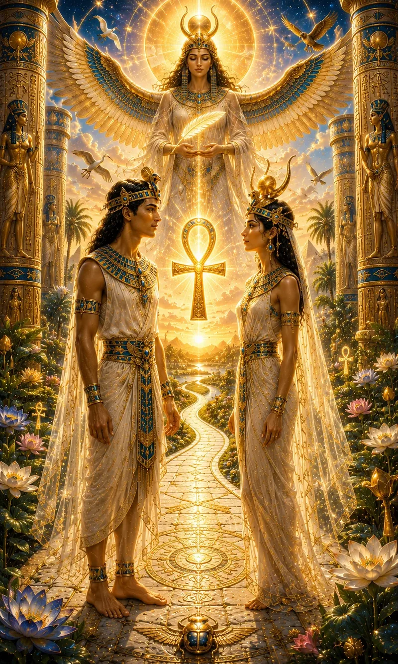 Carta del Tarot Los Enamorados